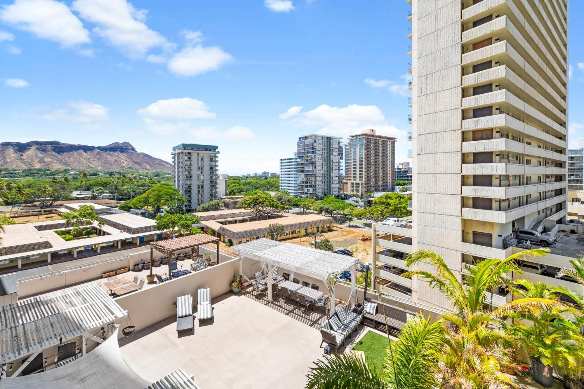 Diamond Head View Close To Waikiki Beach With Parking ホノルル エクステリア 写真